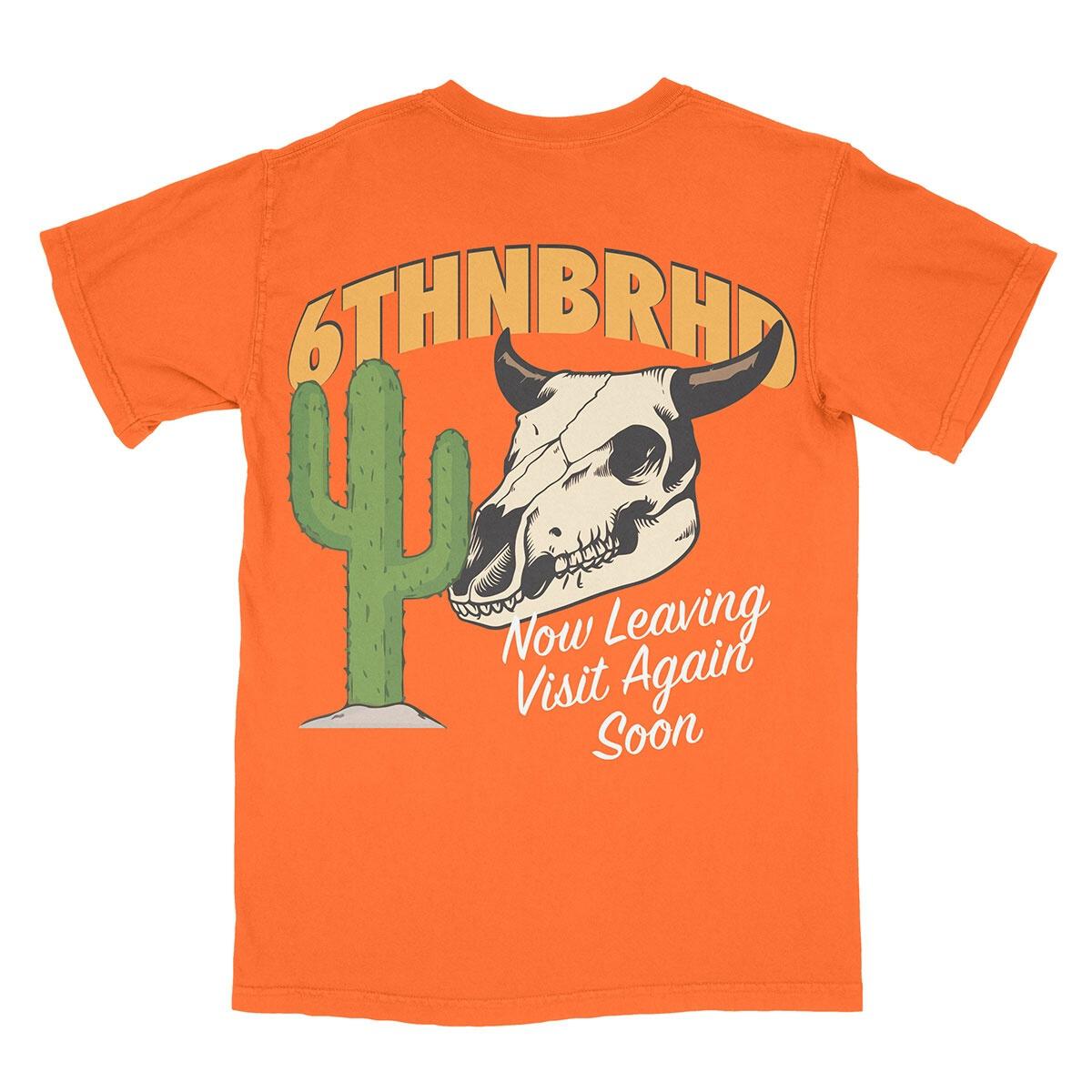 Now Leaving Tee - Orange