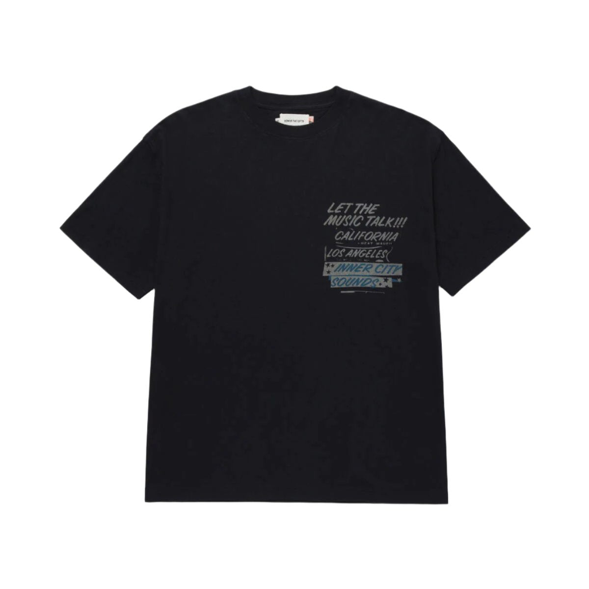 Music Language T-Shirt - Black