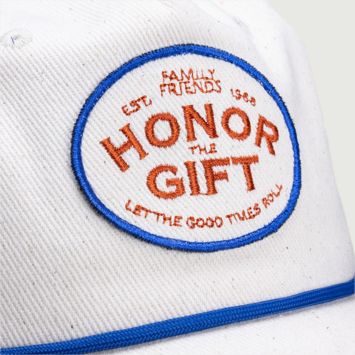 Est 1988 Patch Cap - Bone