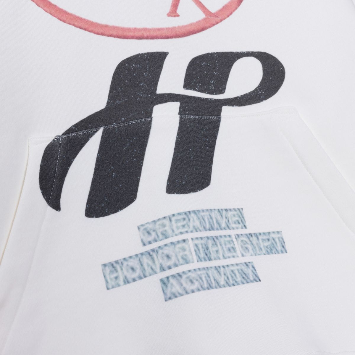 Pop Art Hoodie - Bone