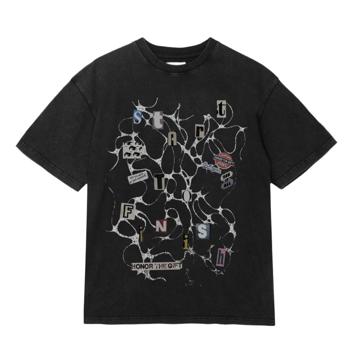 Start to Finish T-Shirt - Black