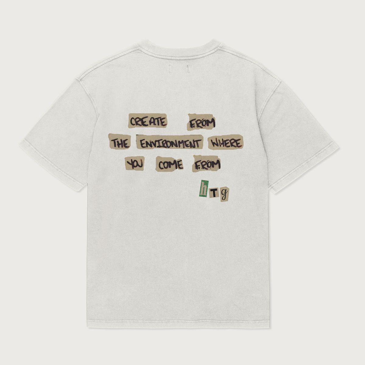 Start to Finish T-Shirt - Bone