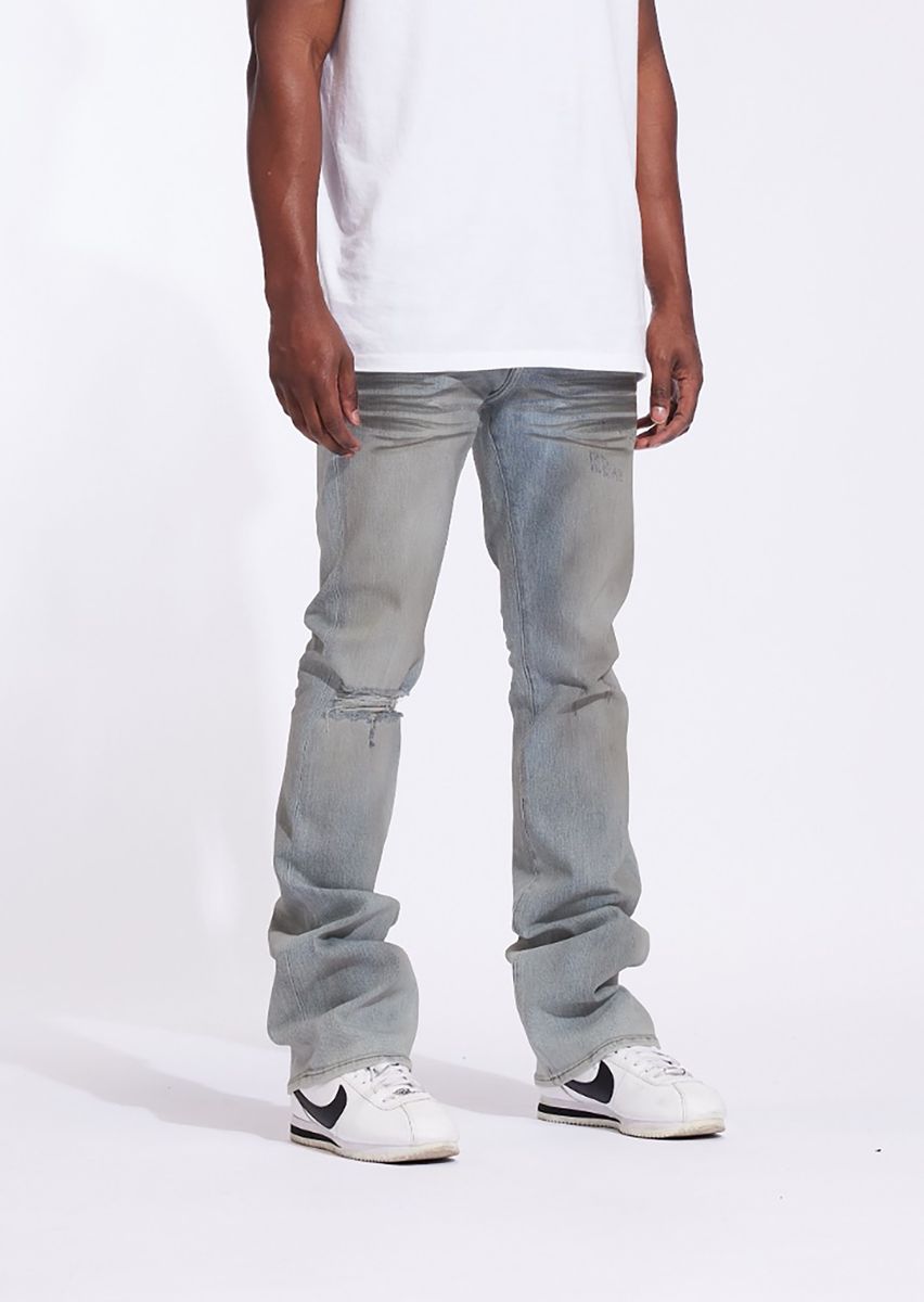 RIC FLARE DENIM - ACID INDIGO