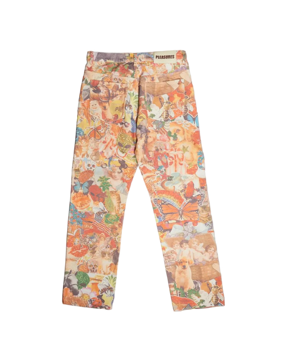 Stickers Straight leg Jeans - Multi