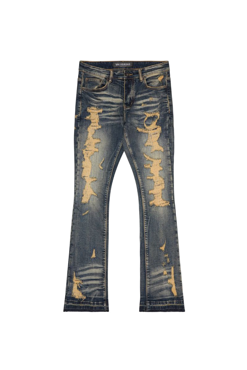 Tearaway Stacked - Dark vintage Wash