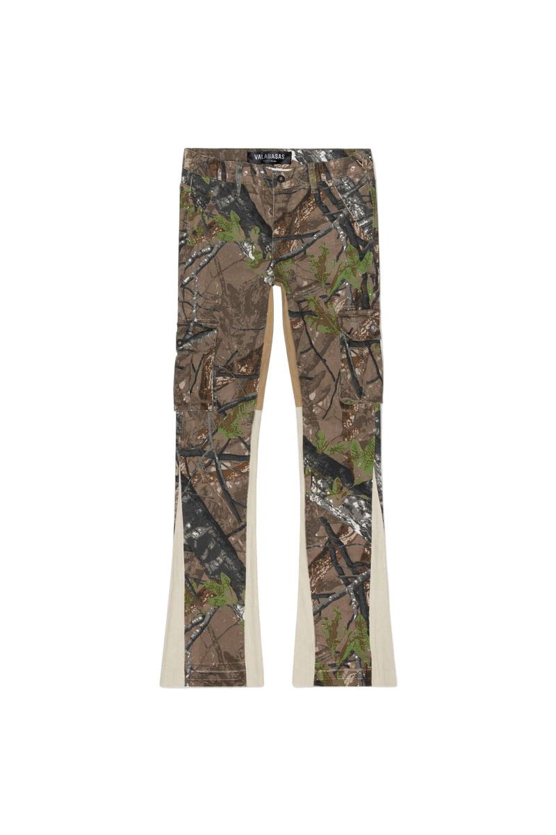 Commander Stacked Cargo - Moss Green