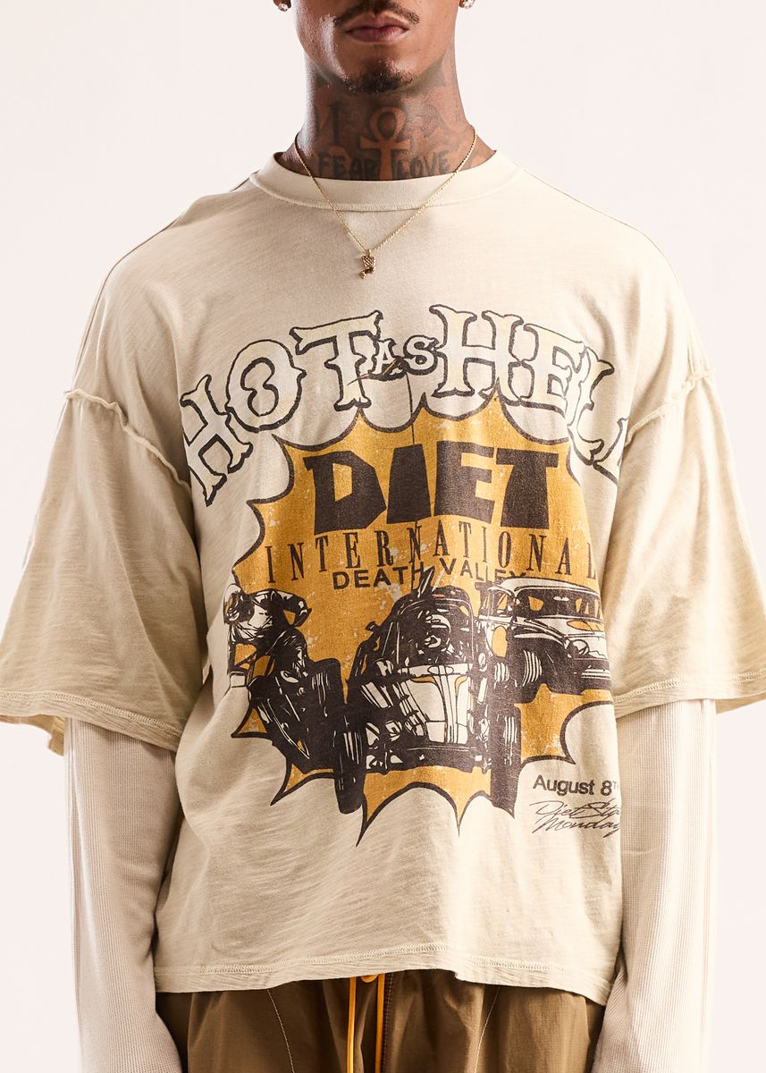 Hot as Hell Tee - Antique White