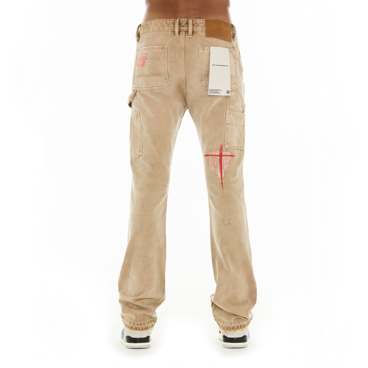 LENNY BOOTCUT 603 JEANS - KHAKI CANVAS