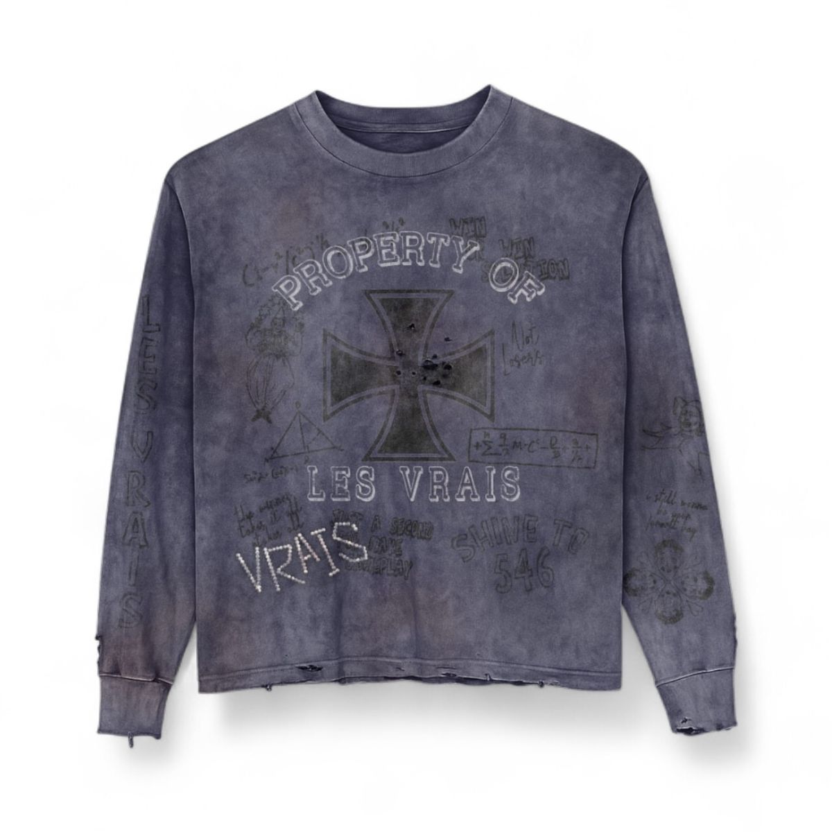 Property Of LV Long Sleeve - Navy