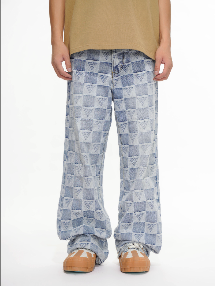 All Over Baggy Fit - Light Blue Wash