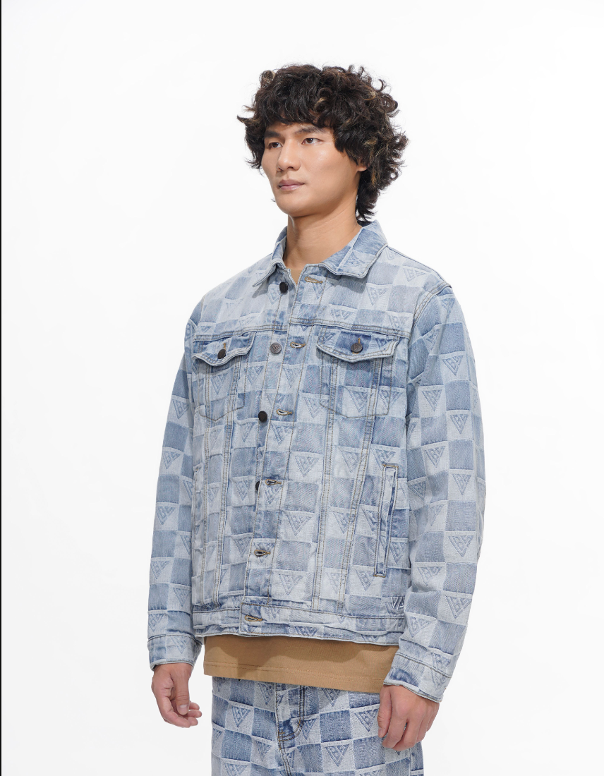 OFFICIAL - men's jacket - Light Blue Wash