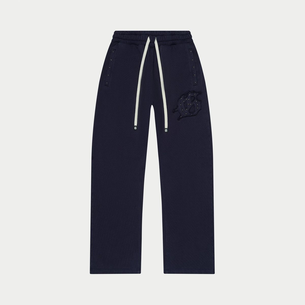 Symmetric Studded Set - Navy