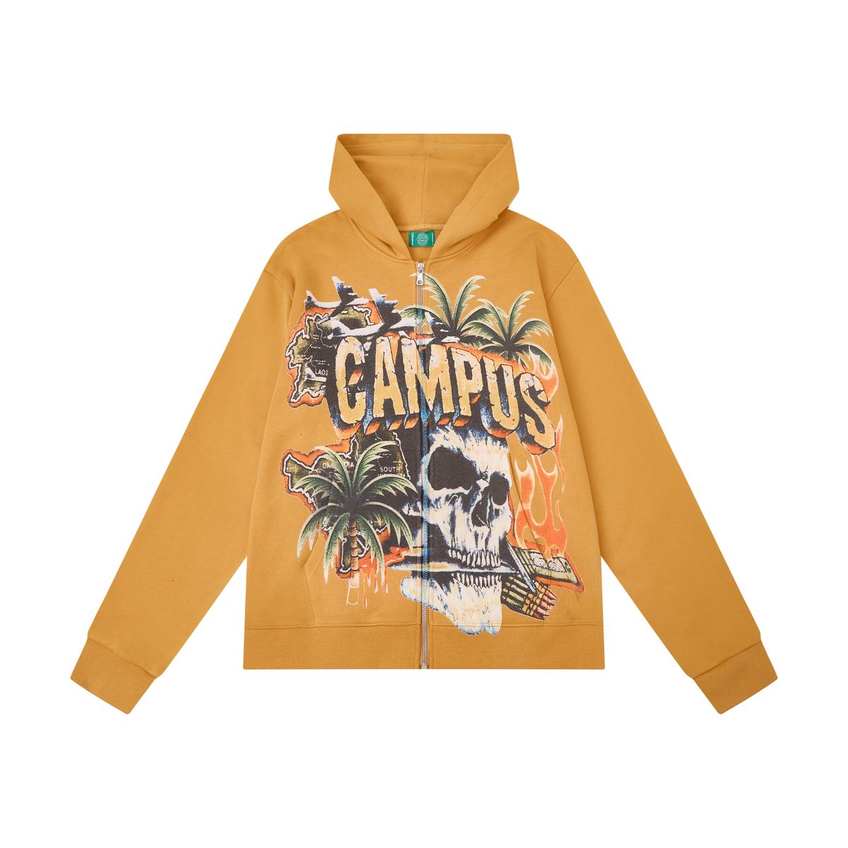 Peacemaker Zip Hoodie - Orange