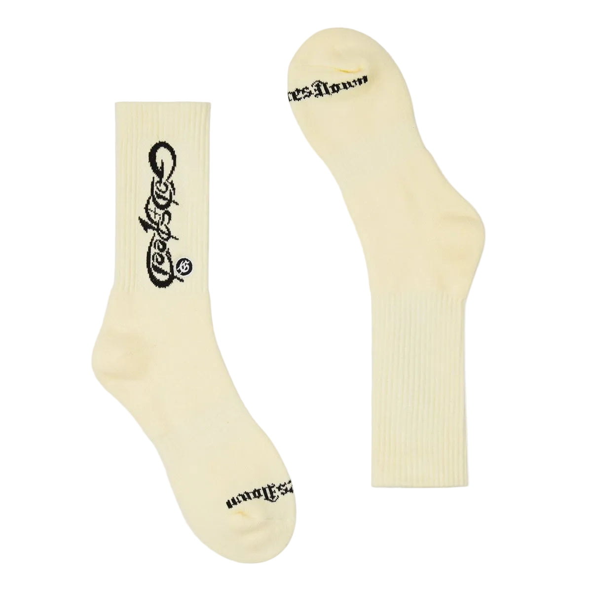New Age Logo Sock - Bone