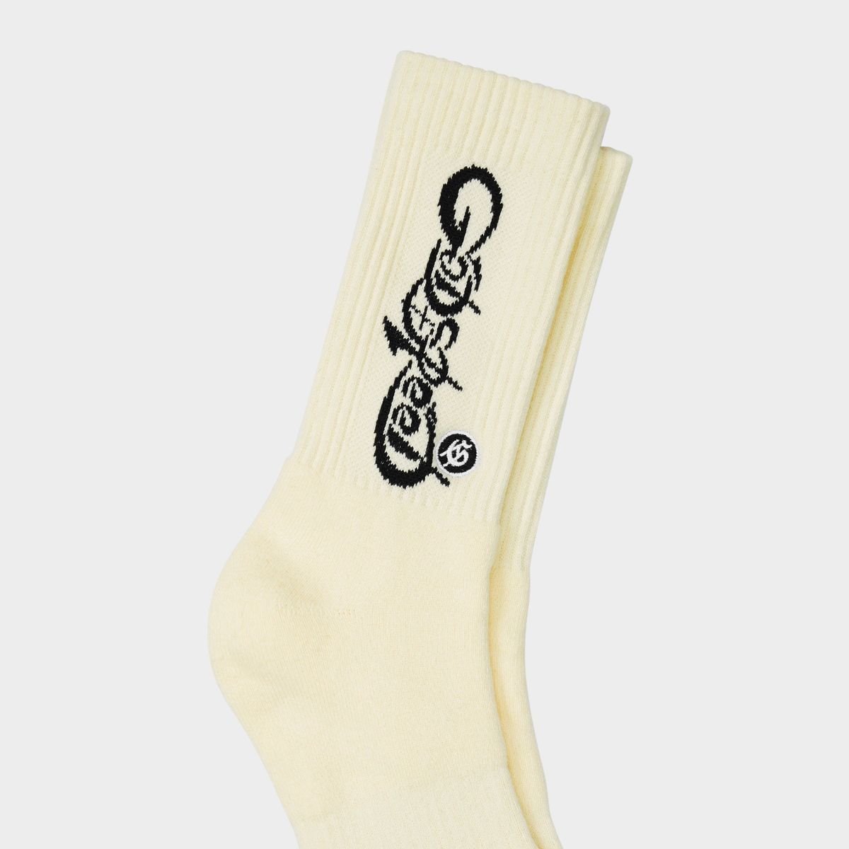 New Age Logo Sock - Bone