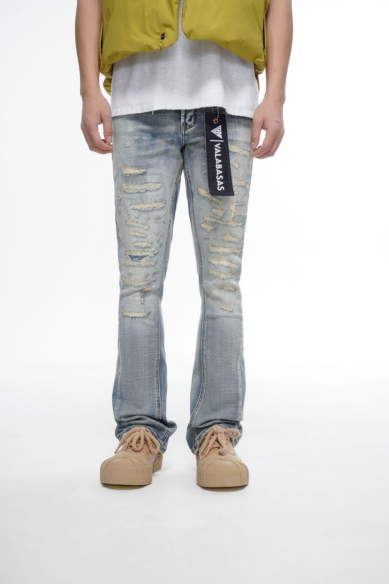 Sabotage Stacked - Blue Washed