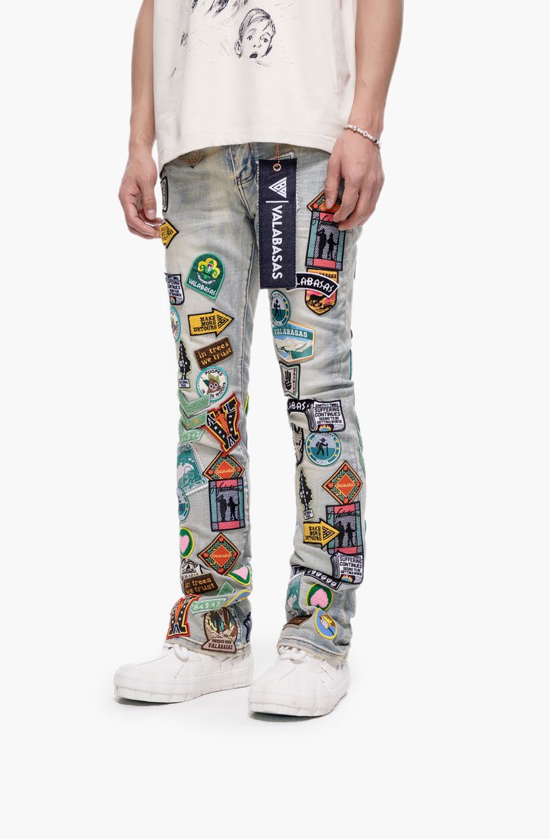 Axis Stacked - Light Blue