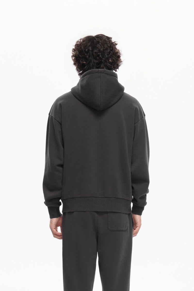 Mr. Fleece Zip Up - Grey
