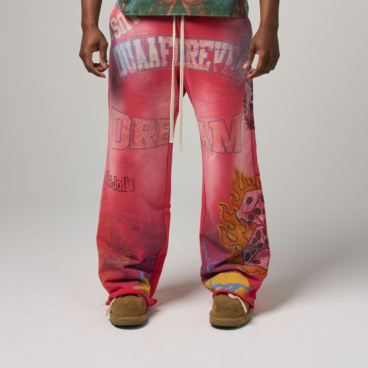 Dutch Sweatpants - Washed Red