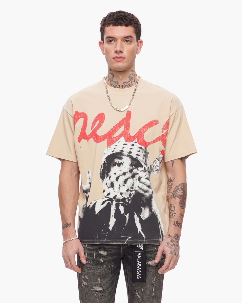 Peace T-Shirt - Beige