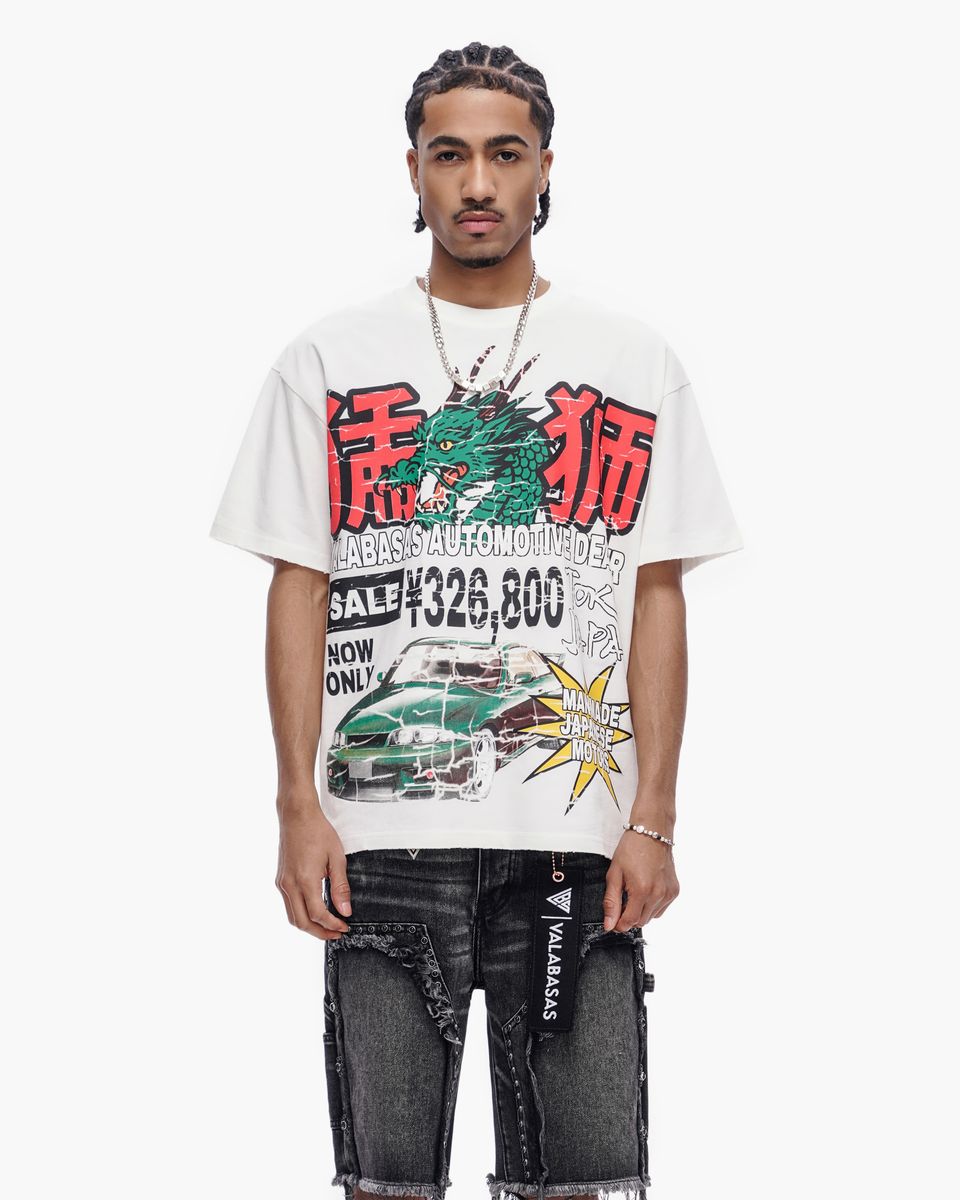 Japanesse Motors T-Shirt - White