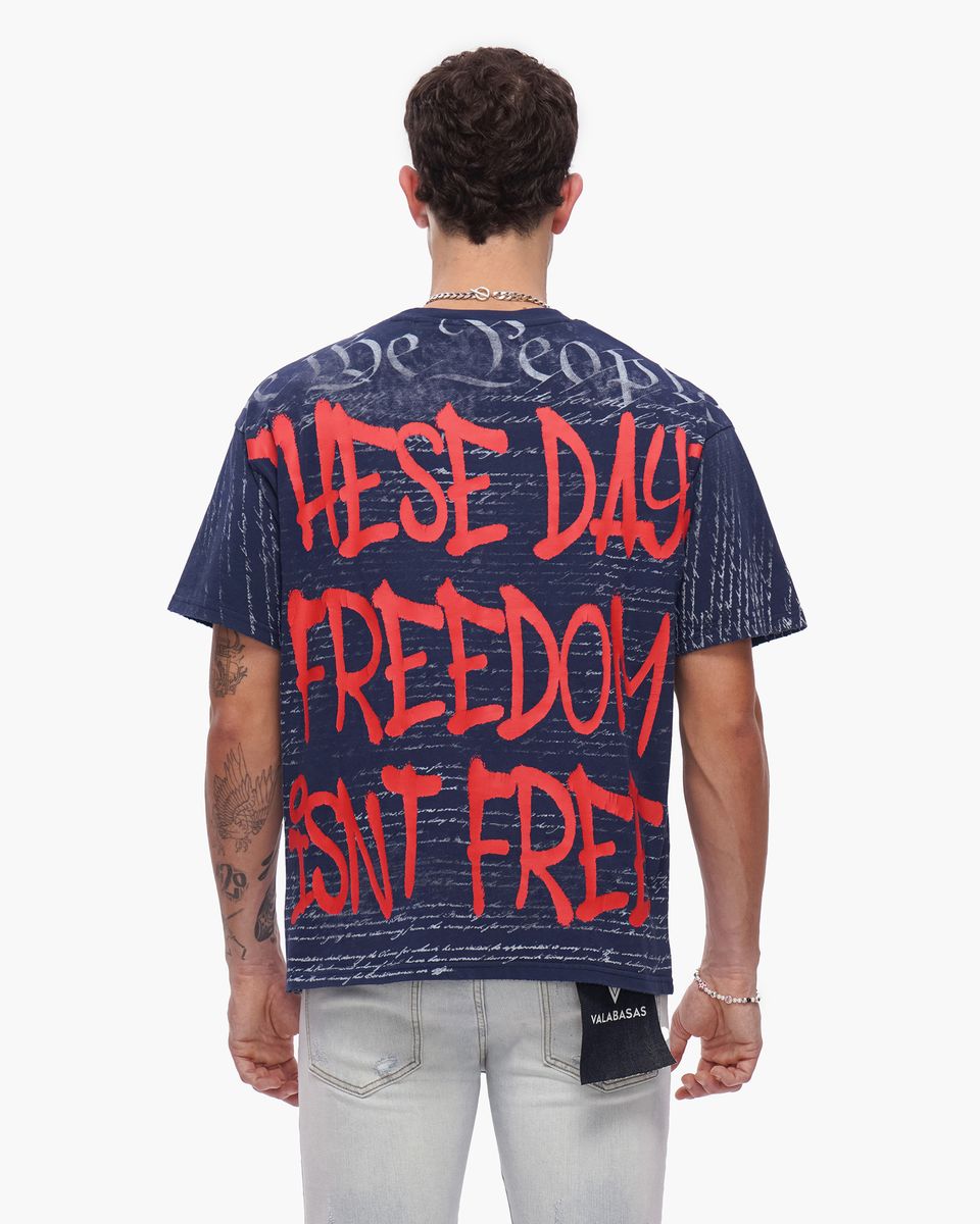 Freedom T-Shirt - Navy