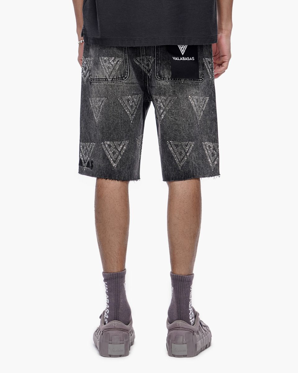 Palace Shorts - Grey Wash