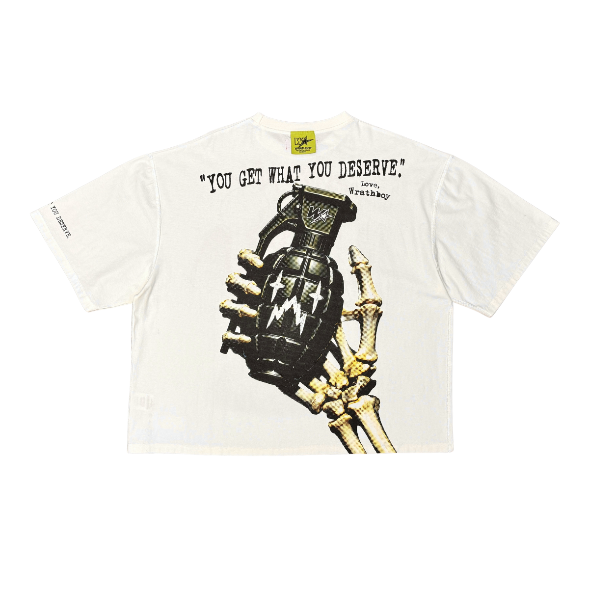 What You Deserve T-Shirt - Off White