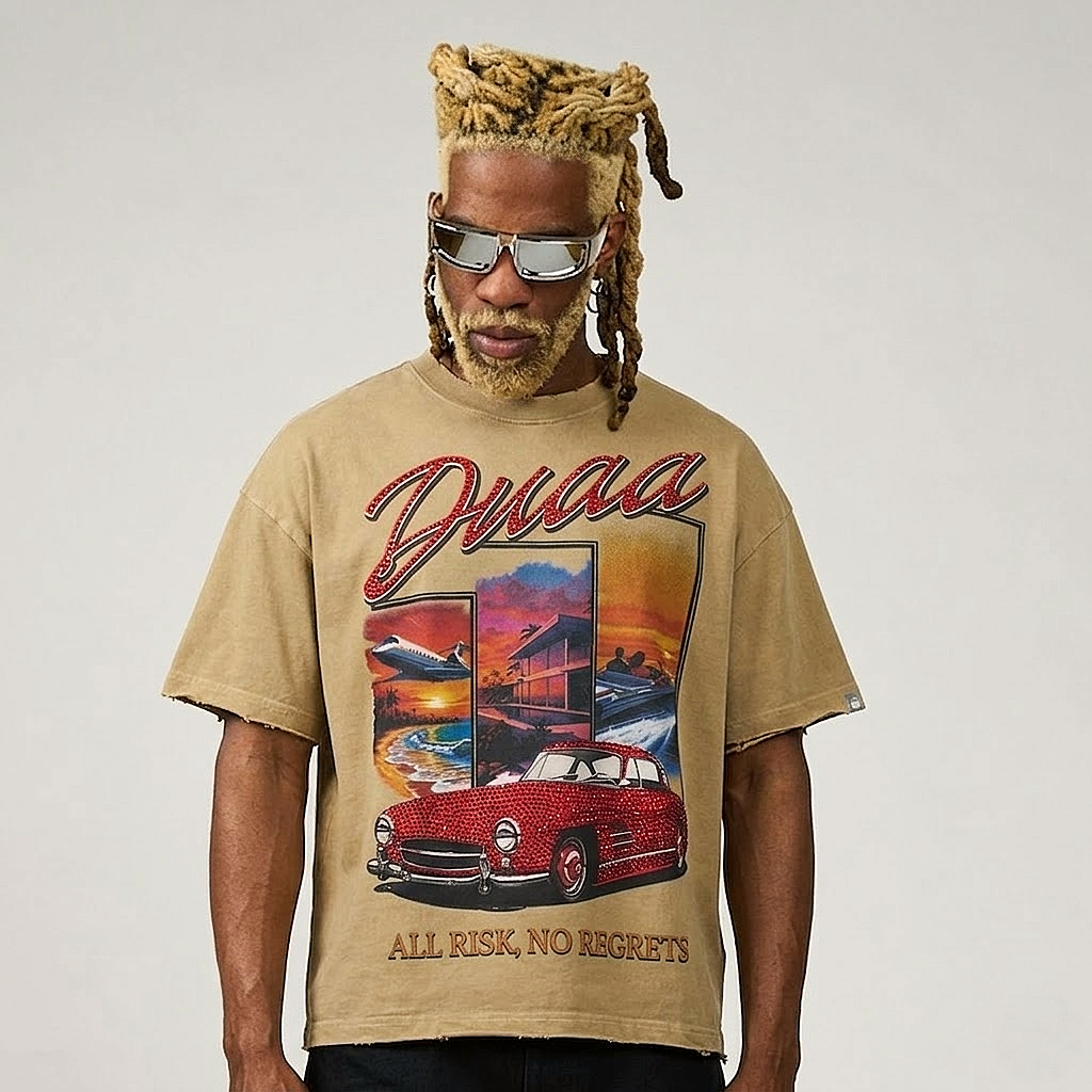 All Risk T-Shirt - Brown
