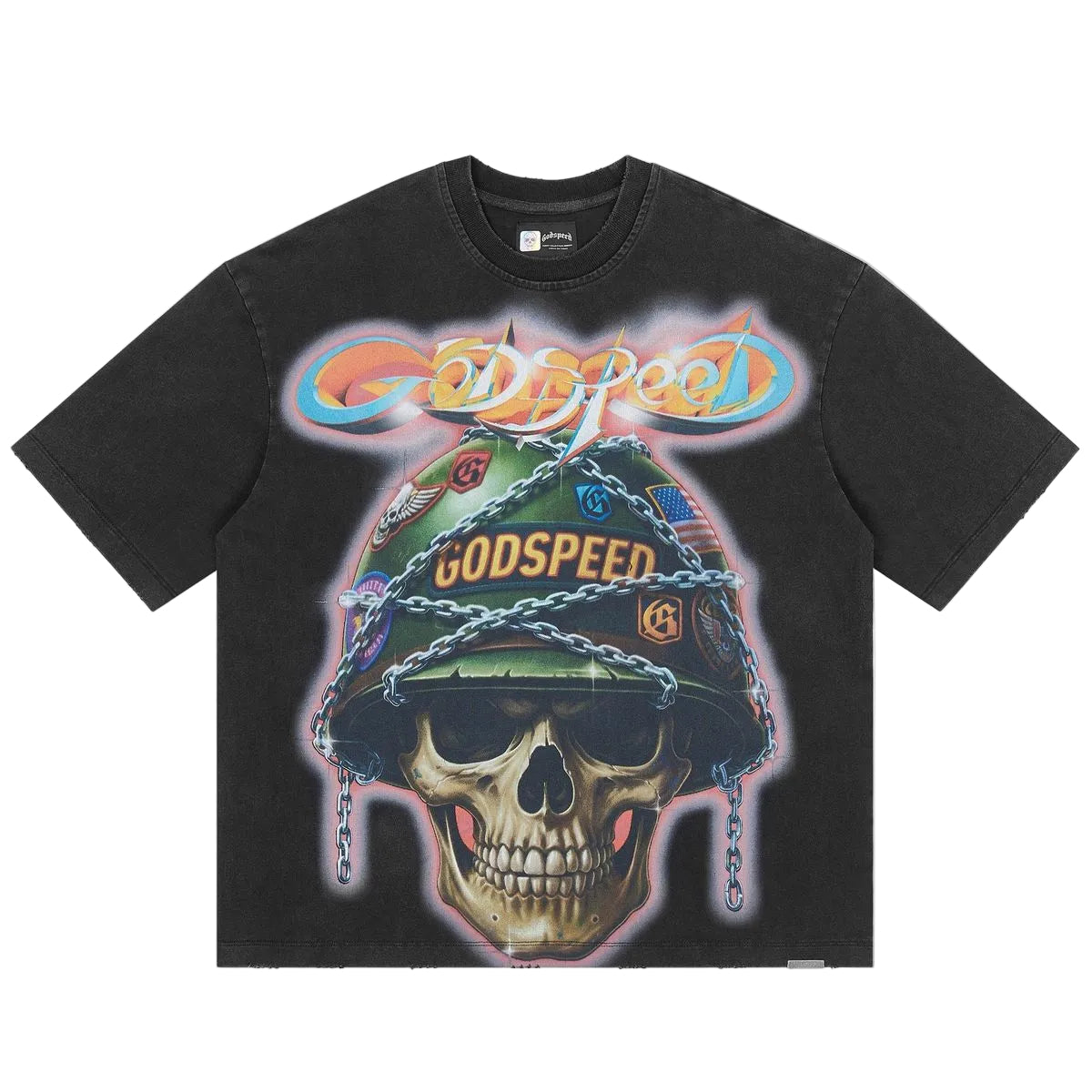 Badges Of Honor T-Shirt - Black Wash