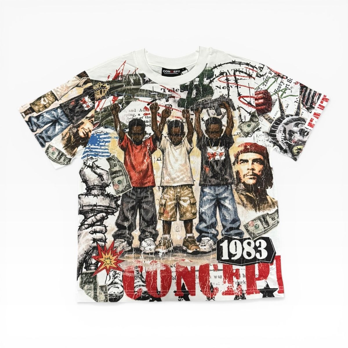 Over fear T-Shirt - White