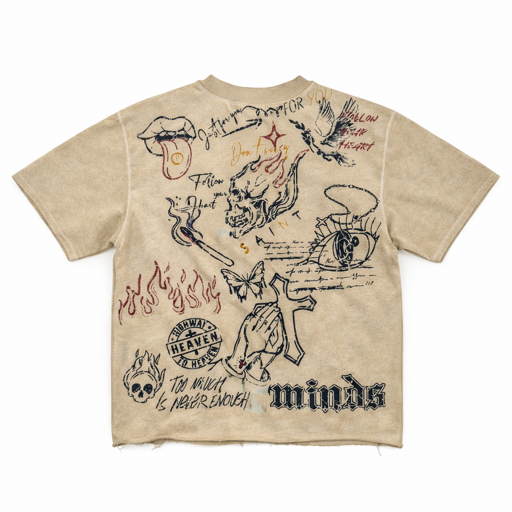 Saint Minds T-Shirt - Cream