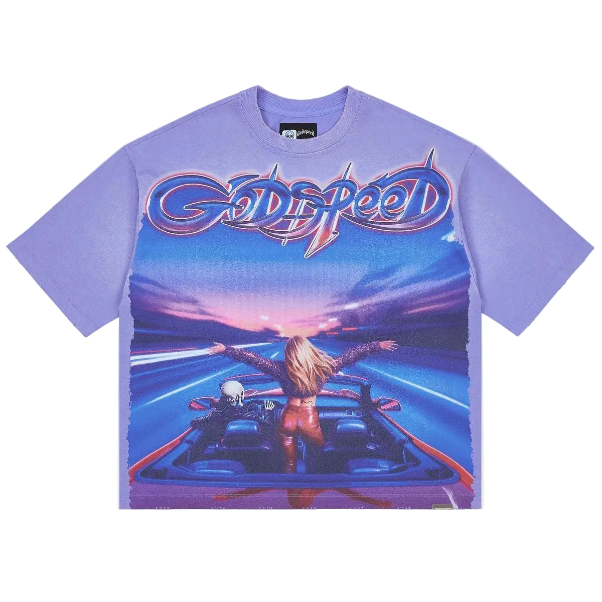 Fun T-Shirt - Purple Wash