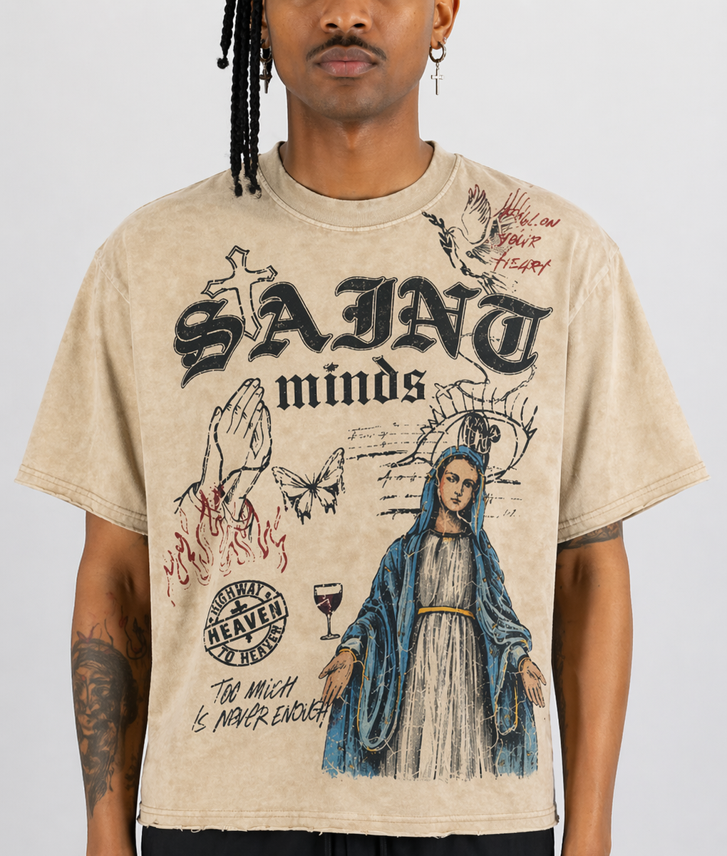 Saint Minds T-Shirt - Cream