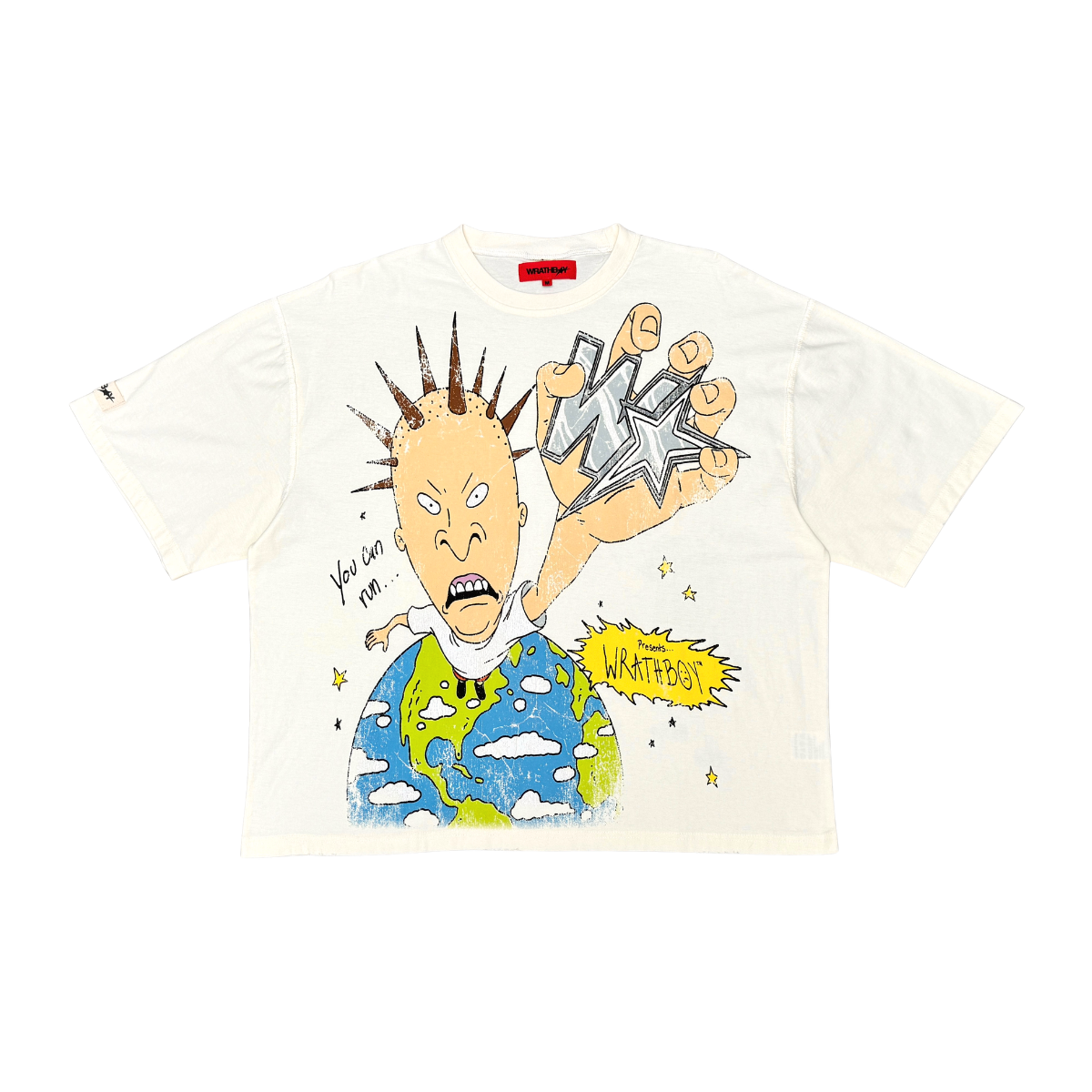 You Can Run T-Shirt - Off White