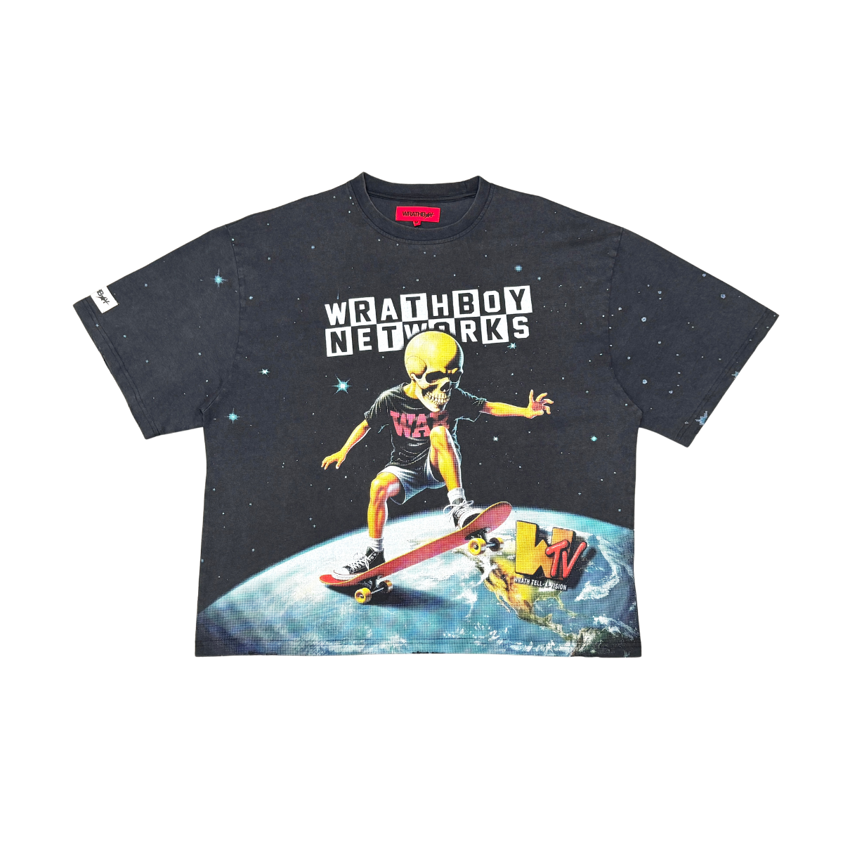 Networks T-Shirt - Vintage Black