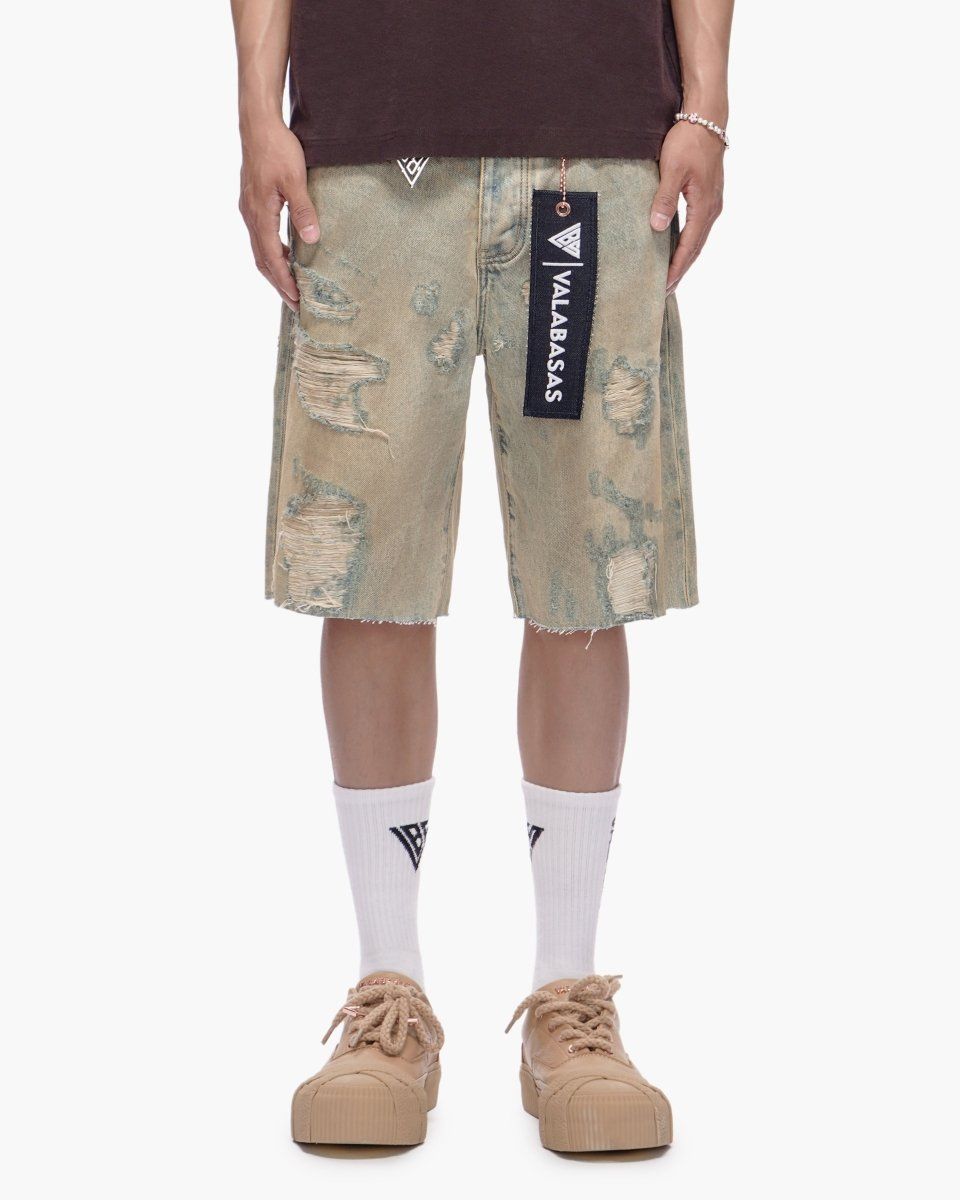 Compass Shorts - Vintage Wash