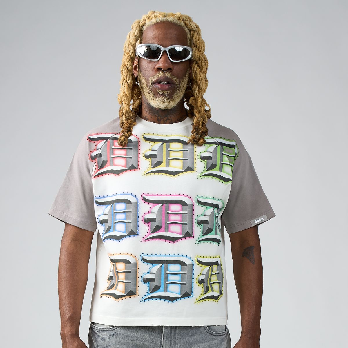 Grid T-Shirt - Multi