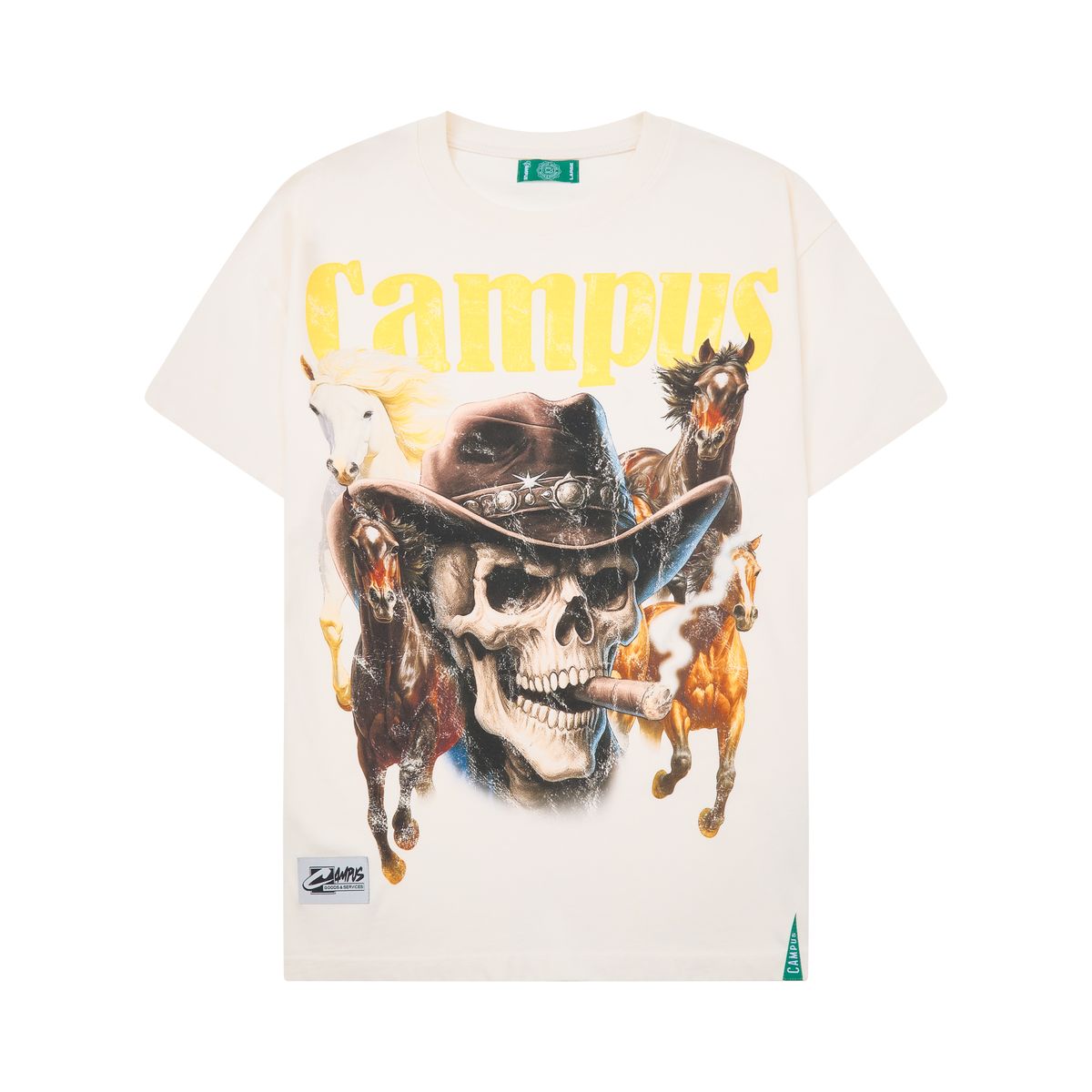 Ghost Rider T-Shirt - Cream