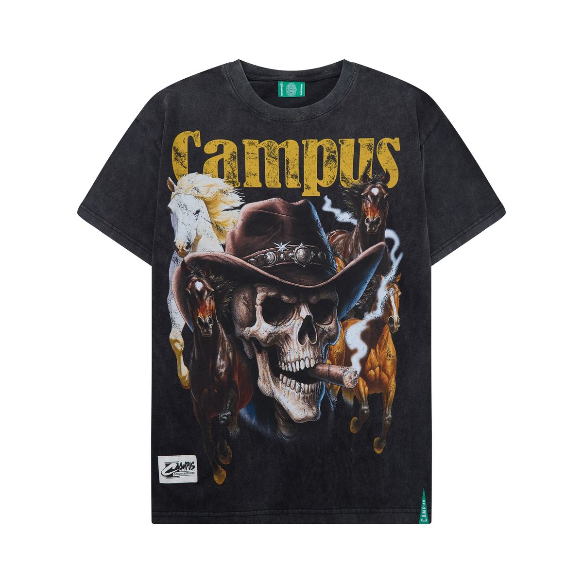 Ghost Rider T-Shirt - Vintage Black