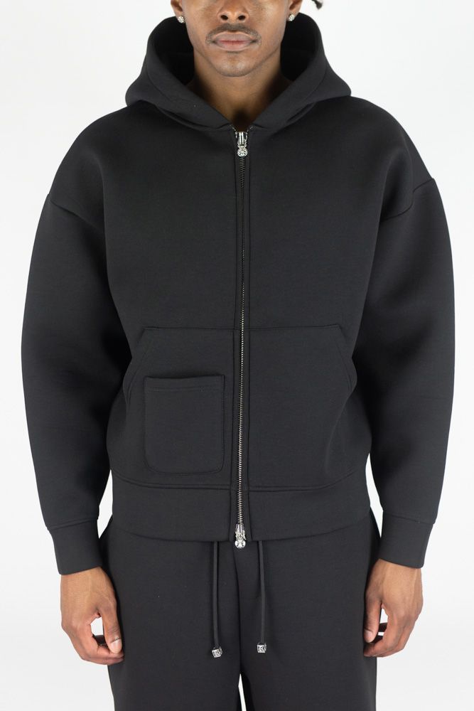 Neoprene Hoodie - Black