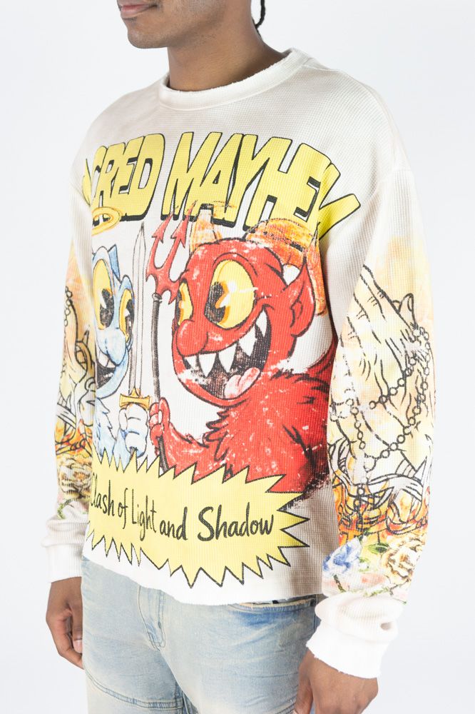 Scared Mayhem Thermal - Eggshell