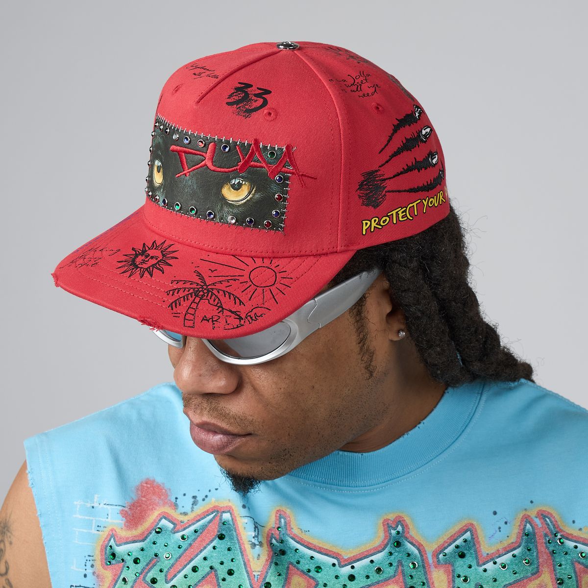 Vision Hat - Red