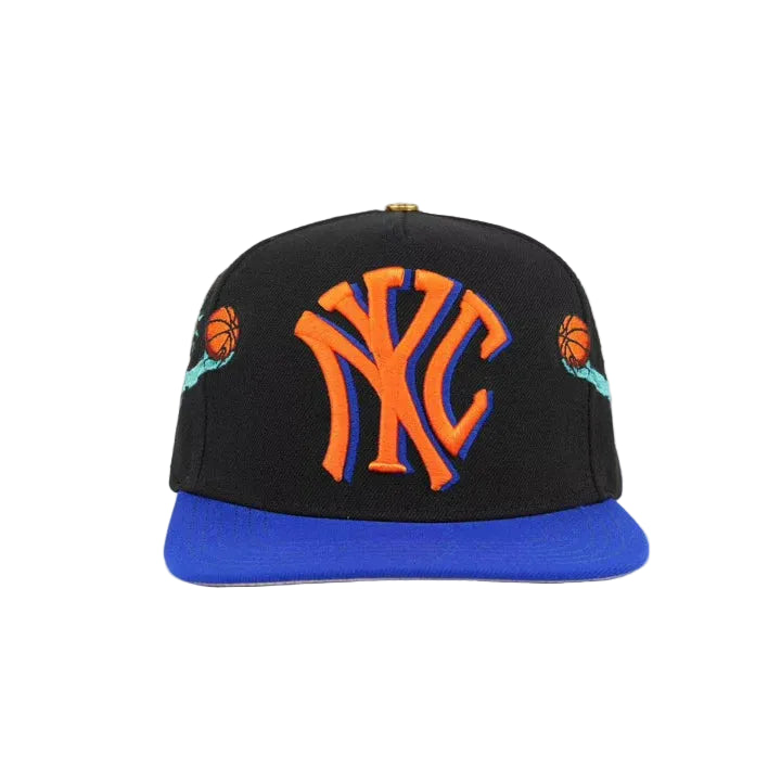 NYC/NYK Strapback - Black/Royal