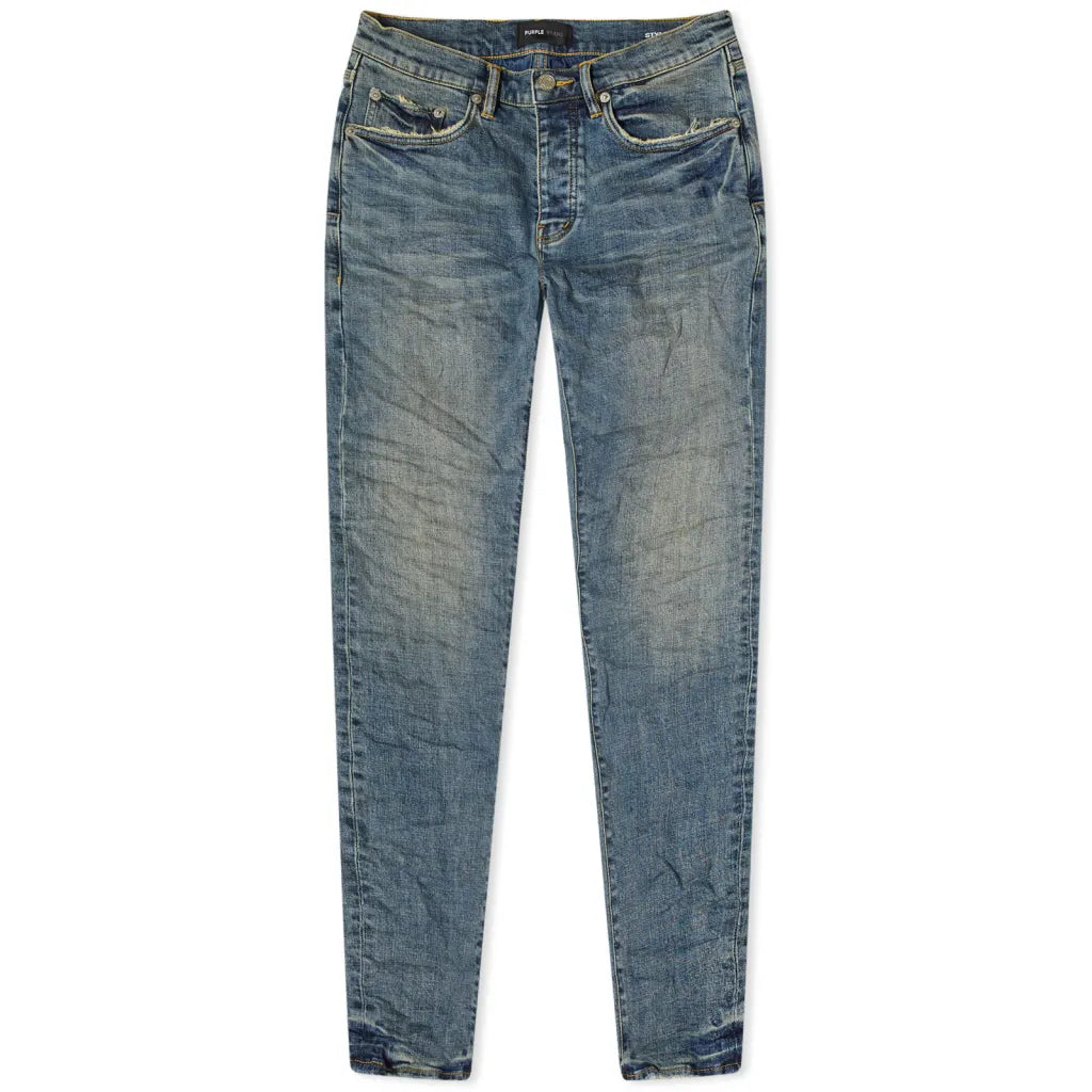 One Year Slim Mid Indigo Jeans