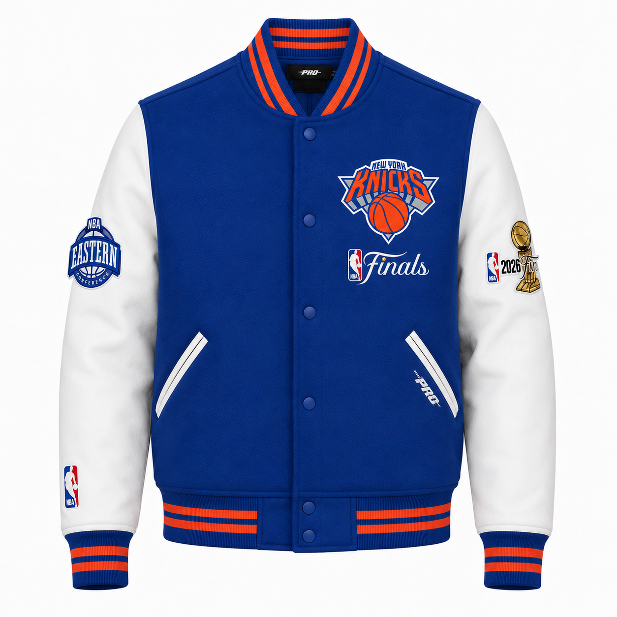 NBA Knicks Final 2026 Jacket - Blue