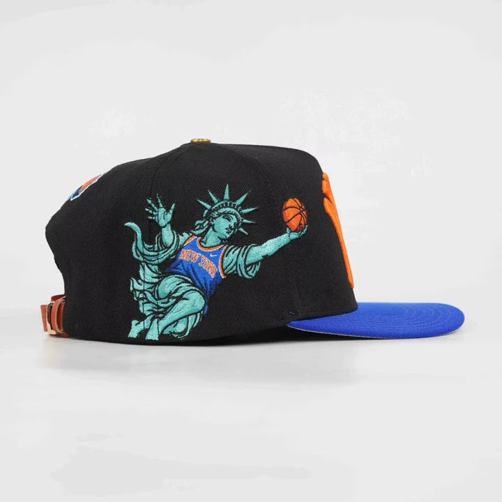 NYC/NYK Strapback - Black/Royal