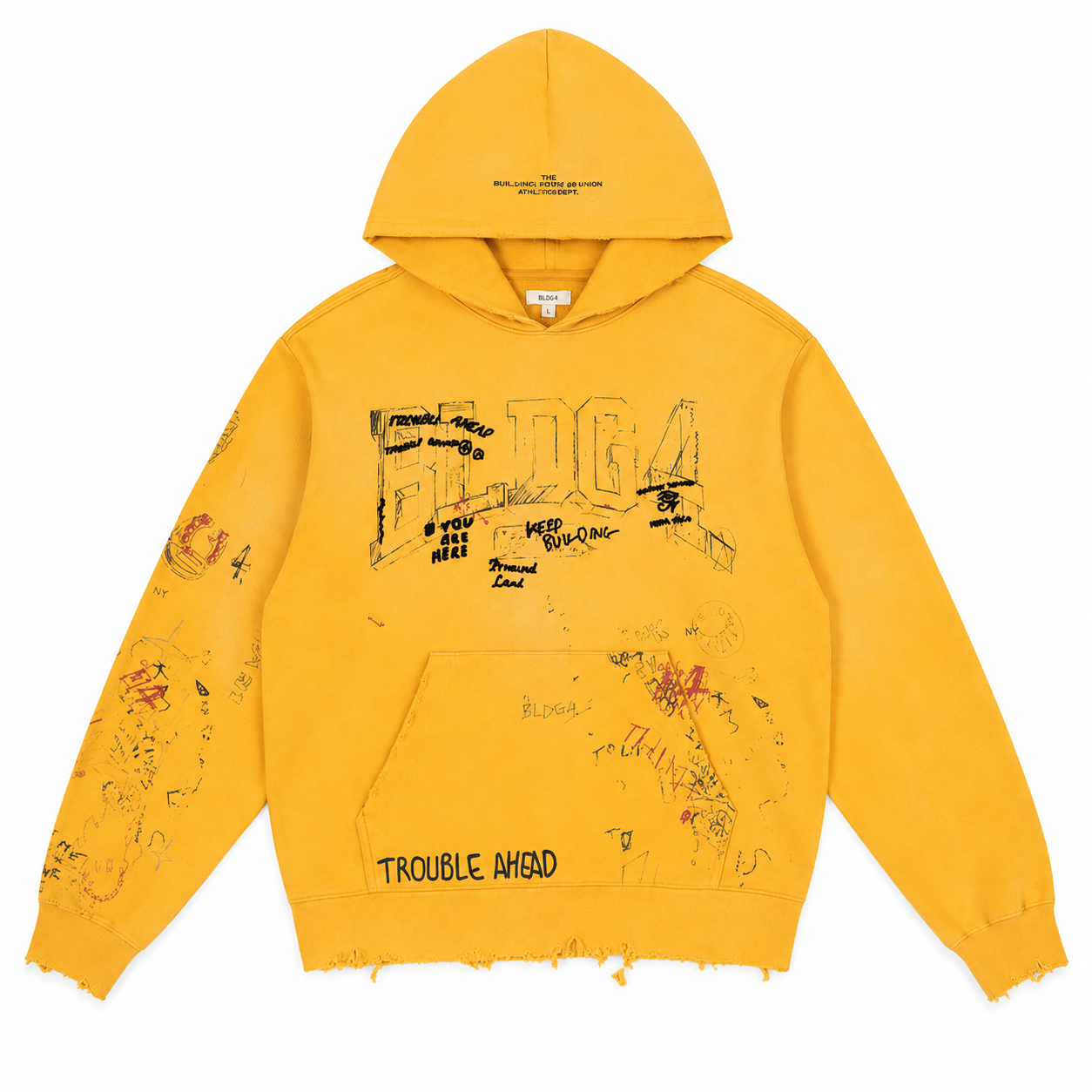 Tower Hoodie - Yellow