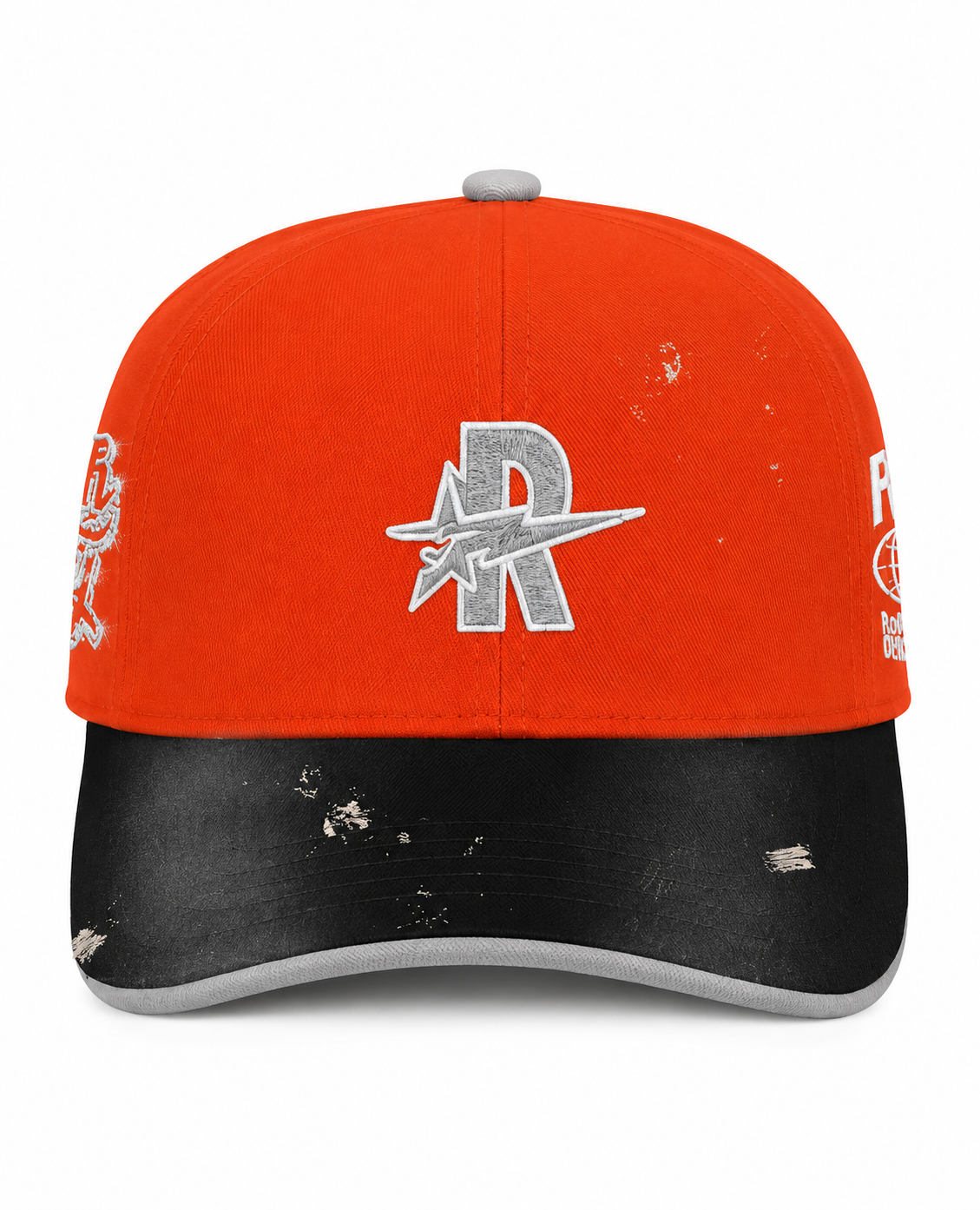 Vintage Snapback - Orange/Black