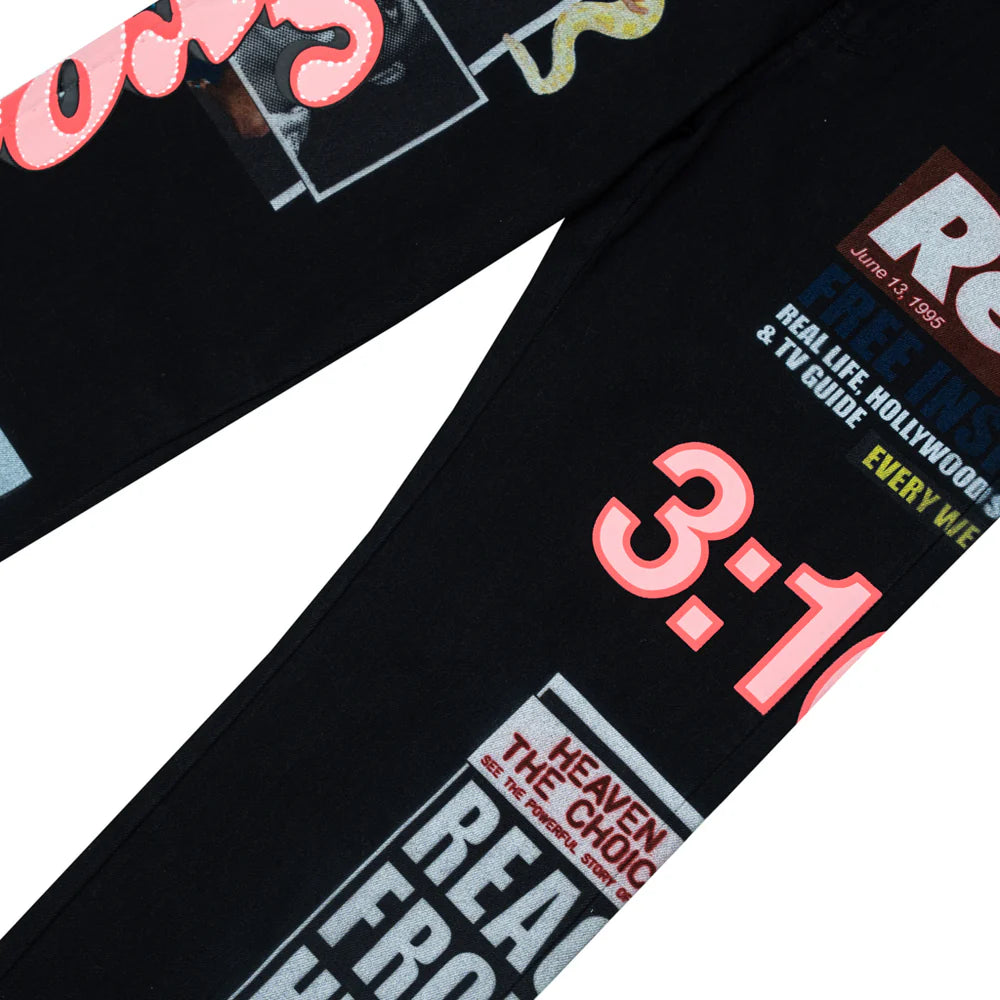 Tabloid Denim - Black